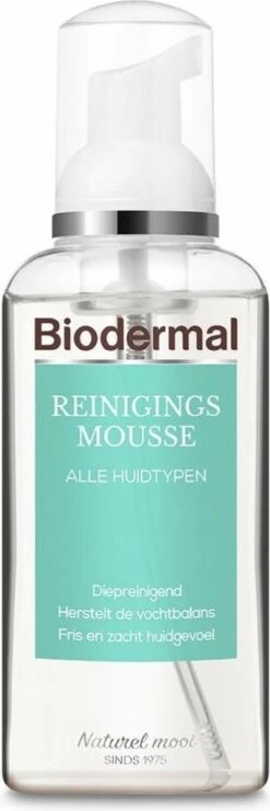 Biodermal Reinigingsmousse - Gezichtsreiniging - Reinigt En Hydrateert - 150 Ml