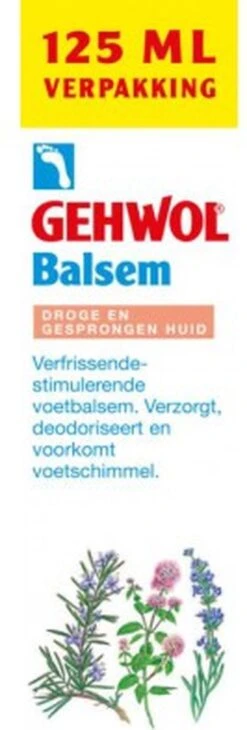 Gehwol Voetbalsem Voor De Droge En Gesprongen Huid - 125ml 14 Gehwol Voetbalsem Voor De Droge En Gesprongen Huid - 125ml -Verzorgingsproducten 406x1200