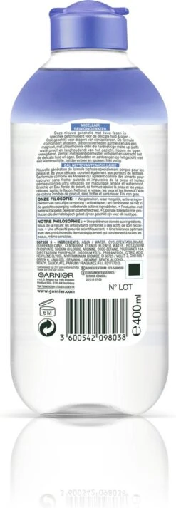 Garnier Skinactive Micellair Reinigingswater Delicate Huid En Ogen - 3 X 400 Ml - Micellair Water Voordeelverpakking -Verzorgingsproducten 416x1200 3