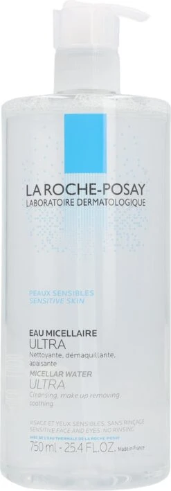 La Roche-Posay Fysiologisch Micellair Water - 750ml - Gevoelige Huid 27 La Roche-Posay Fysiologisch Micellair Water - 750ml - Gevoelige Huid -Verzorgingsproducten 418x1200 3