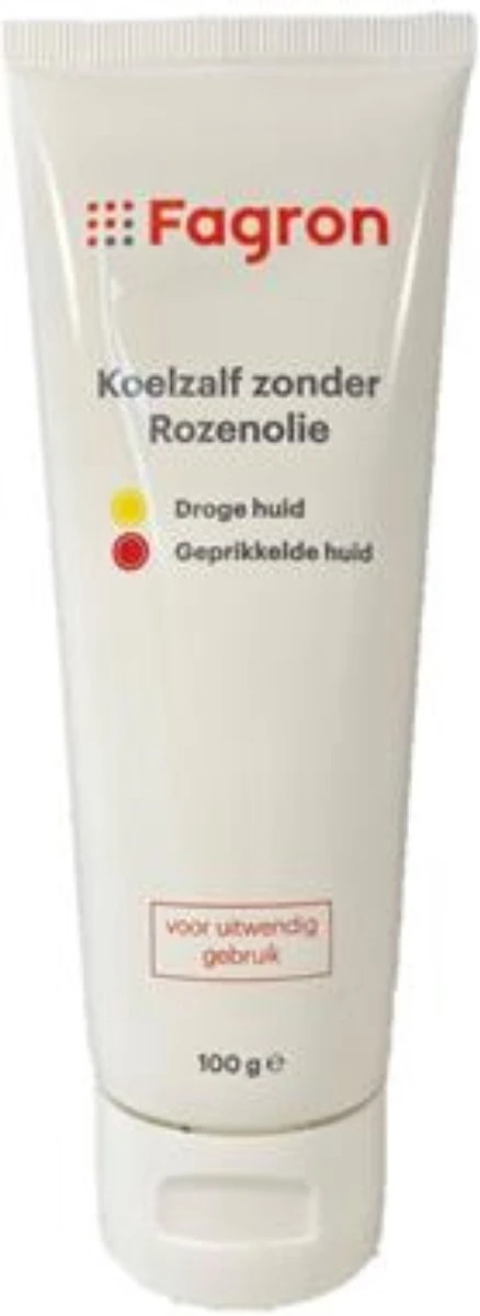 Fagron Koelzalf Zonder Rozenolie 100 Gr 4 Fagron Koelzalf Zonder Rozenolie 100 Gr - Afbeelding 2