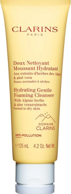 Clarins Hydrating Gentle Foaming Cleanser 125 Ml