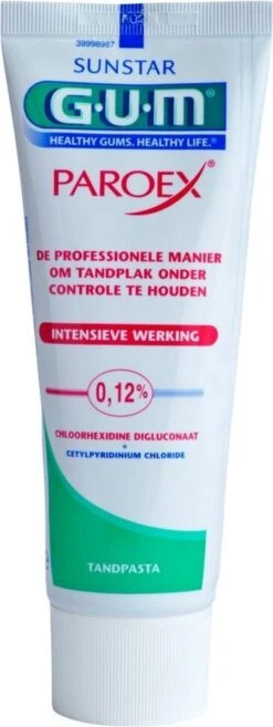 GUM® 4x GUM Tandpasta Paroex 75 Ml