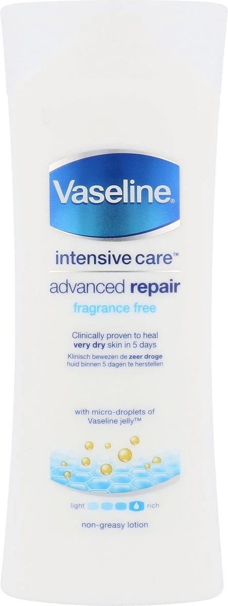 Vaseline® Vaseline Advanced Repair Intensive Care Bodylotion - 400 Ml 10 Vaseline® Vaseline Advanced Repair Intensive Care Bodylotion - 400 Ml - Afbeelding 8