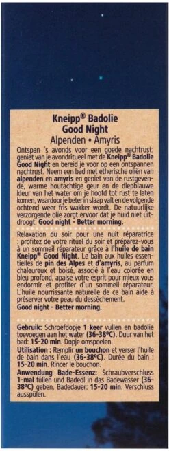 Kneipp Good Night - Badolie -Verzorgingsproducten 452x1200 7