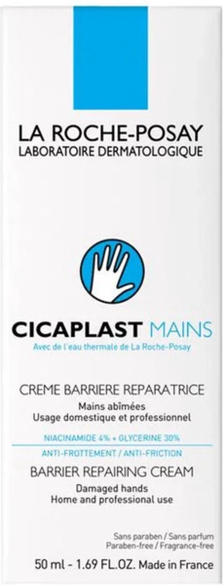 La Roche-Posay Cicaplast Handcrème - 50ml - Beschadigde Huid 18 La Roche-Posay Cicaplast Handcrème - 50ml - Beschadigde Huid - Afbeelding 16