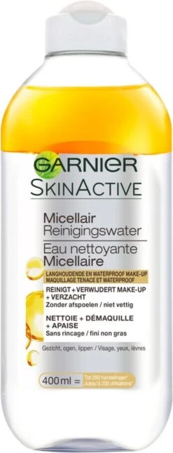 Garnier Face SkinActive Micellair Reinigingswater Waterproof Make-up - 6 X 400ml – Voordeelverpakking -Verzorgingsproducten 459x1200 15