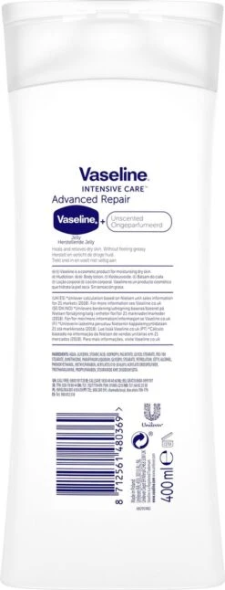 Vaseline® Vaseline Advanced Repair Intensive Care Bodylotion - 400 Ml 16 Vaseline® Vaseline Advanced Repair Intensive Care Bodylotion - 400 Ml -Verzorgingsproducten 459x1200 8