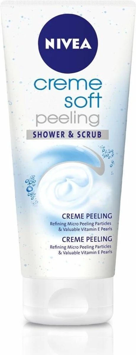 NIVEA Creme Soft Peeling Douche & Scrub 5 NIVEA Creme Soft Peeling Douche & Scrub - Afbeelding 3