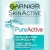 Garnier SkinActive - Pure Active Micellair Reinigingswater Voor De Vette Huid - 3 X 400 Ml - Micellair Water Bij Onzuiverheden - Voordeelverpakking
