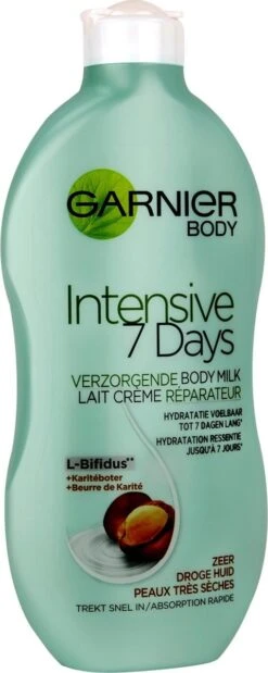 Garnier SkinActive Body Body Intensive 7 Days Karite - 6 X 400ml- Bodymilk 9 Garnier SkinActive Body Body Intensive 7 Days Karite - 6 X 400ml- Bodymilk -Verzorgingsproducten 479x1200 2