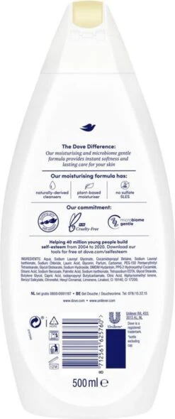 Dove Silk Douchegel - 6 X 500ml - Voordeelverpakking -Verzorgingsproducten 502x1200 5