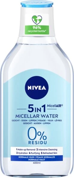 NIVEA Essentials Verfrissend & Verzorgend Micellair Water Normale Huid - 400 Ml