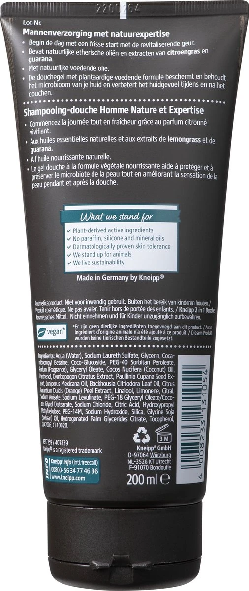 Kneipp Men - Ready To Go - Douche 2-in-1 7 Kneipp Men - Ready To Go - Douche 2-in-1 - Afbeelding 5