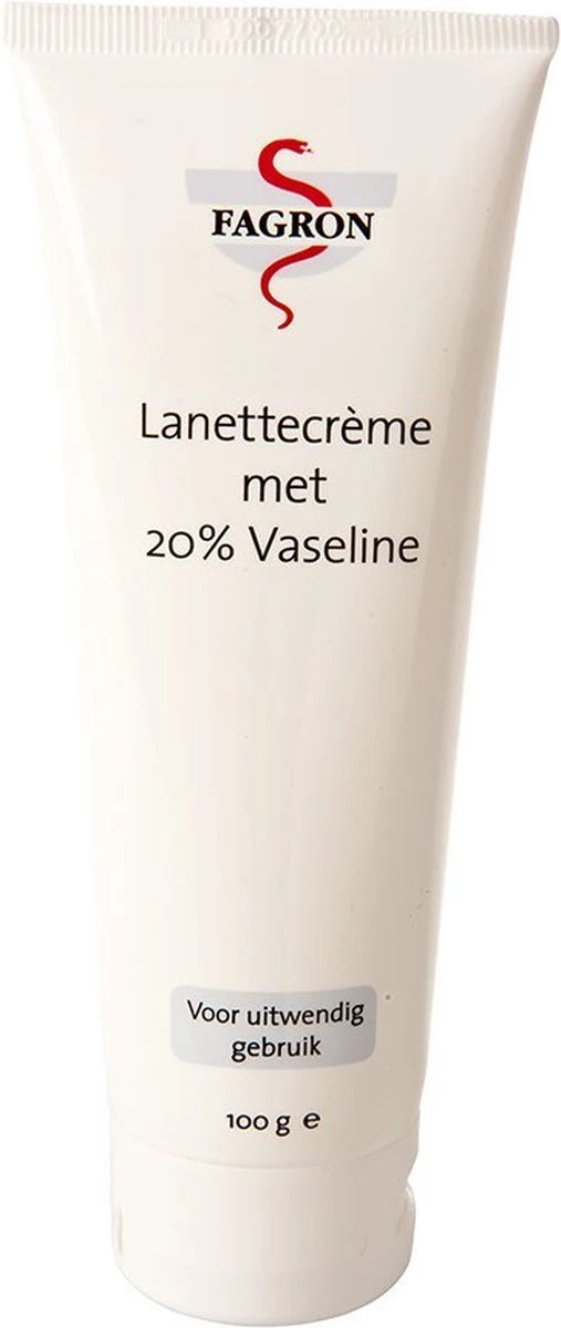 Fagron Lanettecreme Met 20% Vaseline 100g 3 Fagron Lanettecreme Met 20% Vaseline 100g
