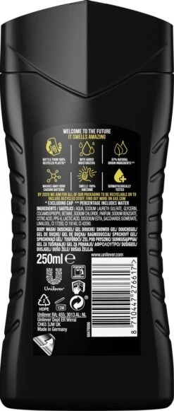 Axe Gold Tempation Douchegel - 6 X 250 Ml - Voordeelverpakking -Verzorgingsproducten 510x1200 2