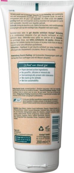 Kneipp Relaxing - Douche Scrub -Verzorgingsproducten 514x1200 2