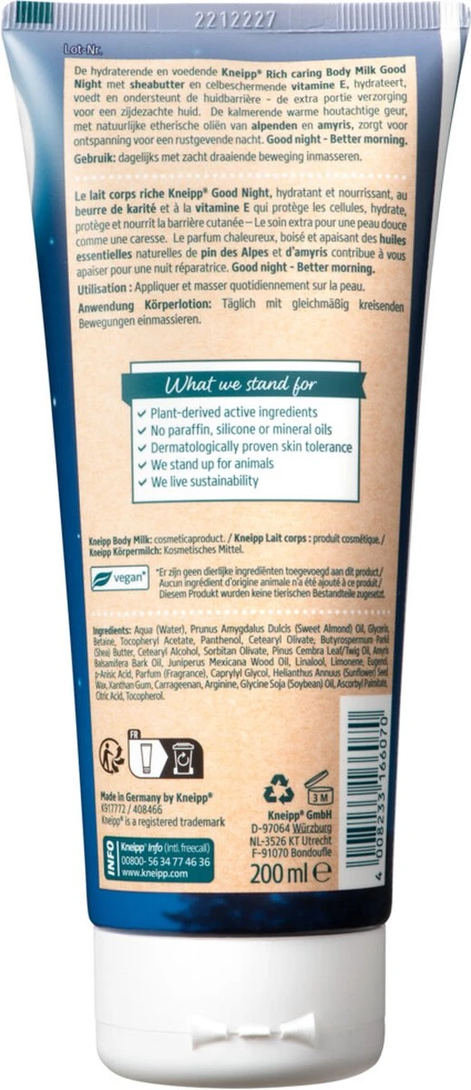 Kneipp Good Night - Body Lotion 10 Kneipp Good Night - Body Lotion - Afbeelding 8