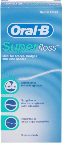 Oral B Oral-B Superfloss - 50 Stuks - Flosdraad -Verzorgingsproducten 519x1200 7