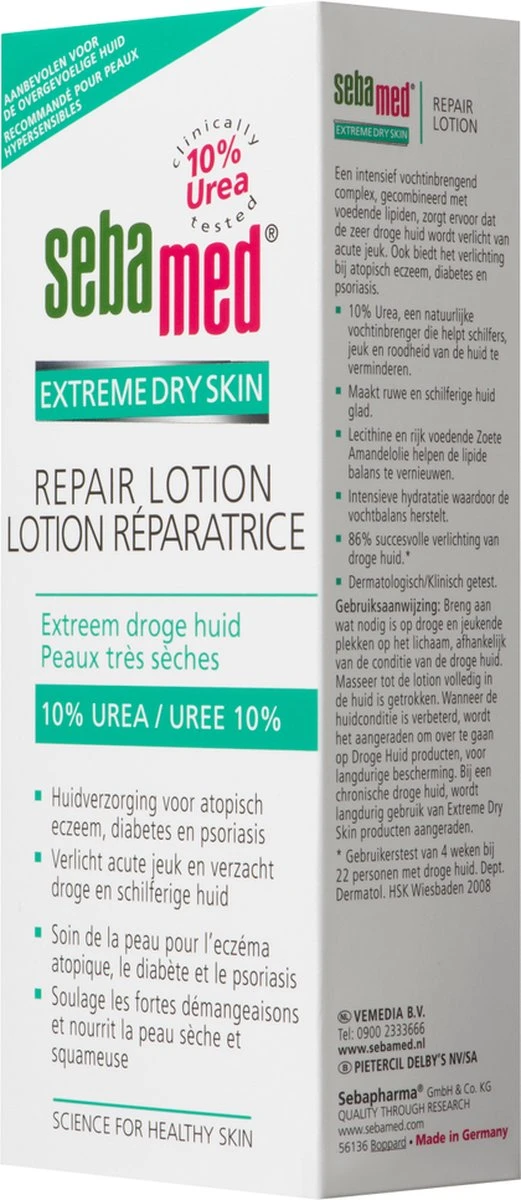 Sebamed Extreme Dry Urea Repair - Lotion 10% - Huidverzorging - 200 Ml 16 Sebamed Extreme Dry Urea Repair - Lotion 10% - Huidverzorging - 200 Ml - Afbeelding 14
