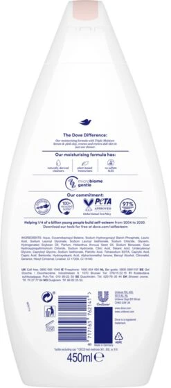 Dove Renewing Glow Douchegel - 6 X 450 Ml - Voordeelverpakking -Verzorgingsproducten 529x1200 2