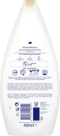 Dove Nourishing Care Douchegel - Triple Moisture Serum - 6 X 450 Ml -Verzorgingsproducten 529x1200 8