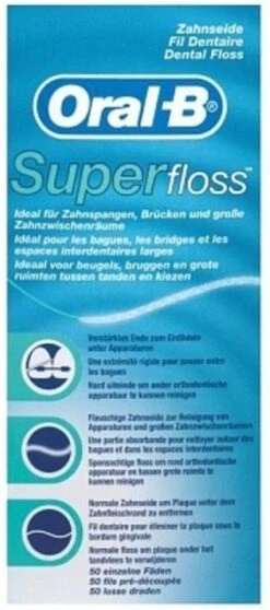 Oral B Oral-B Superfloss - 50 Stuks - Flosdraad -Verzorgingsproducten 531x1200 5
