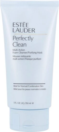 Estée Lauder Perfectly Clean Multi-Action Foam Cleanser/Purifying Mask Gezichtsmasker - 150 Ml