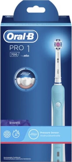 Oral B Oral-B Pro 1 700 - Oplaadbare Elektrische Tandenborstel - Powered By Braun - Blauw -Verzorgingsproducten 539x1200 5