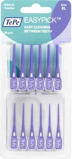 Tepe EasyPick Paars Maat XL – 36 Stuks -Verzorgingsproducten 548x1200 2