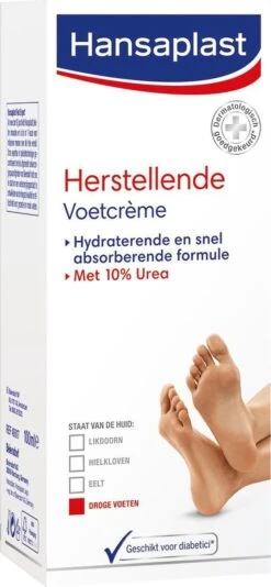 Hansaplast Herstellende Voetcrème - 100 Ml 9 Hansaplast Herstellende Voetcrème - 100 Ml -Verzorgingsproducten 555x1200 1