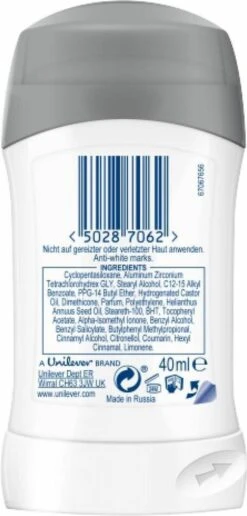 Dove Invisible Dry Deodorant Deodorant Rollers - 6 X 40ml - Voordeelverpakking -Verzorgingsproducten 574x1200
