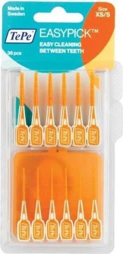 3x TePe EasyPick Maat XS/ S 60 Stuks -Verzorgingsproducten 583x1200 3