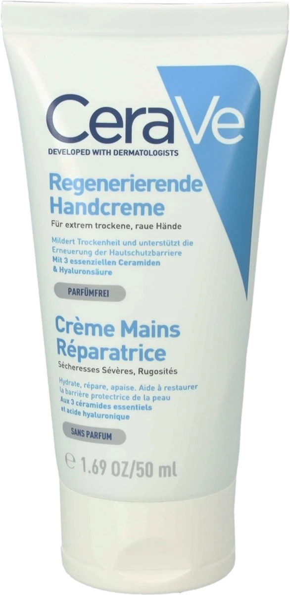 CeraVe - Reparative Handcream - Handcrème - Tegen Droge En Ruwe Handen - 50 Ml 15 CeraVe - Reparative Handcream - Handcrème - Tegen Droge En Ruwe Handen - 50 Ml - Afbeelding 13