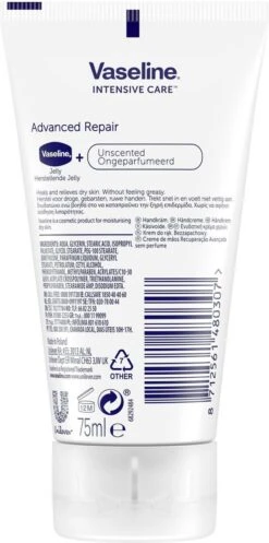 Vaseline® Vaseline Handcreme Advanced Repair - 6 X 75 Ml - Voordeelverpakking -Verzorgingsproducten 596x1200