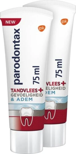 Parodontax Tandvlees + Gevoeligheid & Adem 2 X 75ml