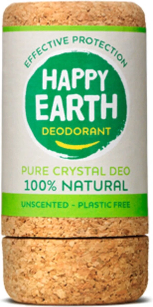 Happy Earth 100% Natuurlijke Deodorant Crystal Unscented 90 Gr 5 Happy Earth 100% Natuurlijke Deodorant Crystal Unscented 90 Gr - Afbeelding 3