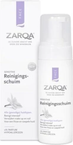 Zarqa Reinigingsschuim Sensitive 150 Ml -Verzorgingsproducten 602x1200 5