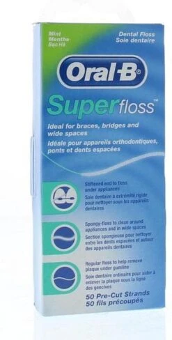 Oral B Oral-B Superfloss - 50 Stuks - Flosdraad -Verzorgingsproducten 607x1200 4