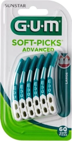 GUM® Gum Soft-Picks Advanced Large - 3x 60 Stuks - Voordeelverpakking