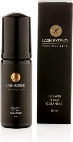Lash Extend Foam Cleanser Lash Foam Shampoo OLIEVRIJ- Wimper Shampoo - Lash Soap - Wimper Zeep - Cleanser For Eyelashes - Wimper Schuim - Wimper Reiniging- Reiniging - Make Up Remover -