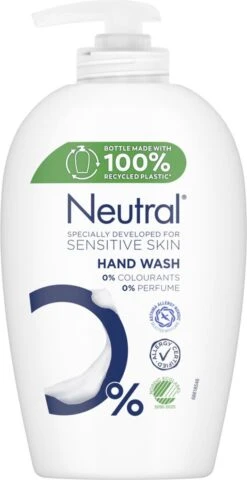Neutral Vloeibare Handzeep Parfumvrij - 6 X 250 Ml - Voordeelverpakking -Verzorgingsproducten 617x1200 1