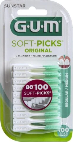 GUM® GUM Soft-Picks Original Regular 100 Stuks
