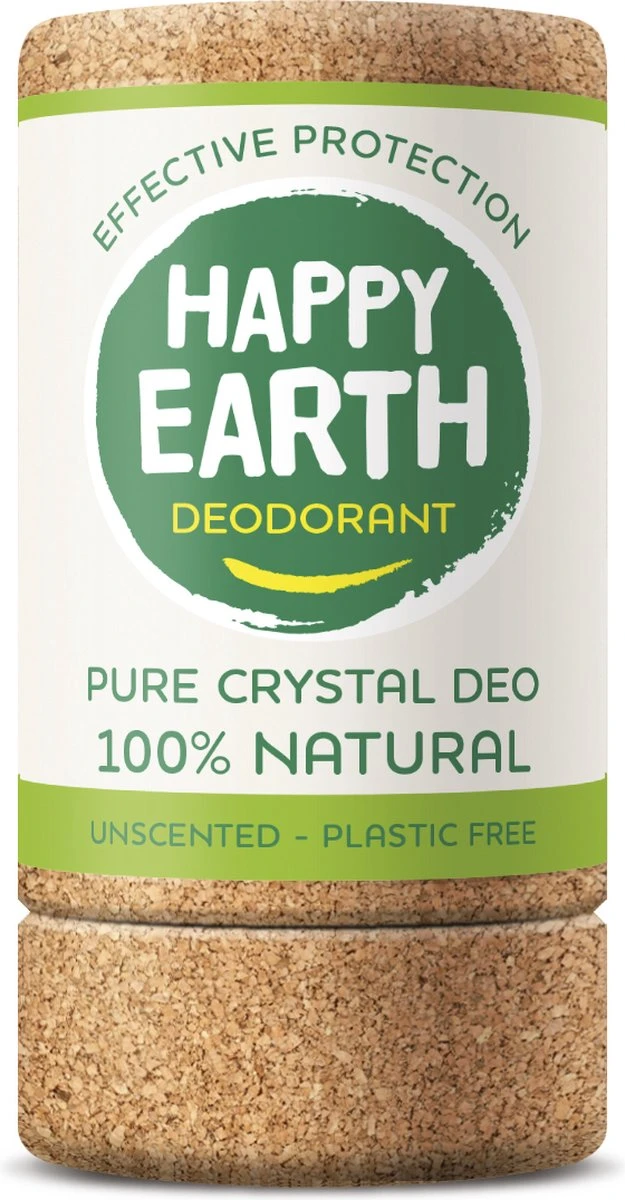 Happy Earth 100% Natuurlijke Deodorant Crystal Unscented 90 Gr 3 Happy Earth 100% Natuurlijke Deodorant Crystal Unscented 90 Gr