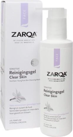 Zarqa Reinigingsgel Clear Skin 200 Ml -Verzorgingsproducten 641x1200 2