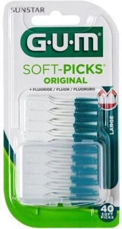 GUM® Gum Soft Picks Large - 40 St - Rager 14 GUM® Gum Soft Picks Large - 40 St - Rager -Verzorgingsproducten 641x1200 5