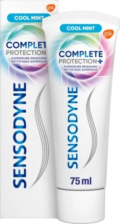 Sensodyne Complete Protection + Cool Mint Tandpasta 4x75 Ml -Verzorgingsproducten 643x1200 4