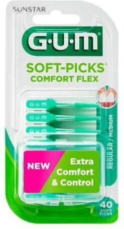 GUM® GUM Soft Picks Comfort Flex Regular Mint - 40st -Verzorgingsproducten 655x1200 4