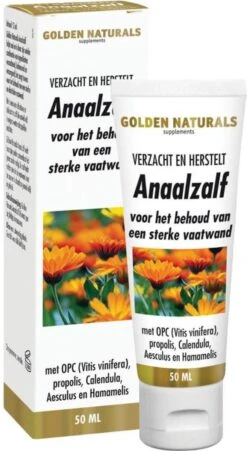 Golden Naturals Anaalzalf (50 Milliliter) -Verzorgingsproducten 657x1200