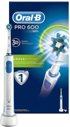 Oral B Oral-B PRO600 - Cross Action - Elektrische Tandenborstel -Verzorgingsproducten 663x1200 1